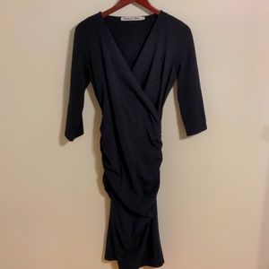 Black Michael Stars maternity dress